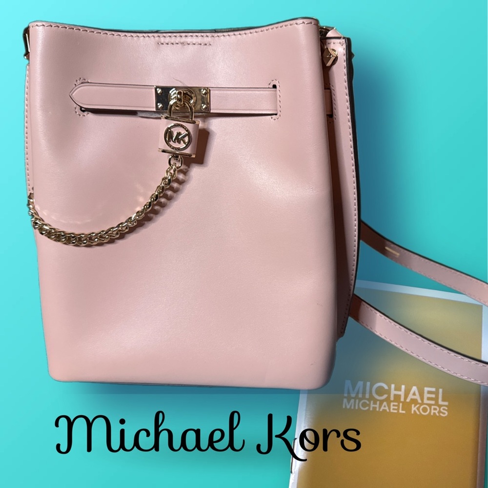 Michael Kors Pink Bucket Bag